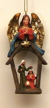 Resin Angel Nativity Ornament - £33.06 GBP