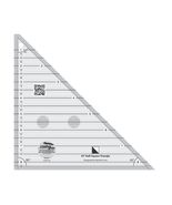 Creative Grids 45 Degree Half-Square Triangle 8-1/2in Quilt Ruler - $45.28 CAD