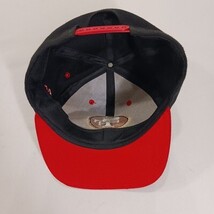 MLB San Francisco 49ers Men's Black/Red Snapback Baseball Cap Hat image 6