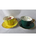 Vintage Miniature Bone China Cup and Saucer Sets - Canadian Superior, 1970s - £12.78 GBP
