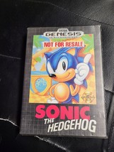 Sonic the Hedgehog (Sega Genesis) Case &amp; nice Cartridge (No Manual) / - £11.66 GBP