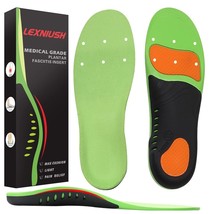 Plantar Fasciitis Arch Support Shoe Inserts Women &amp; Men - Insoles Orthotic - $14.84