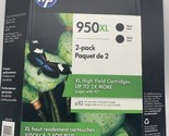 HP 950XL Ink Cartridges for HP Officejet Pro Printers listed Black 2 Pac... - $21.77