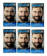 Brand New MEN MUSTACHE BEARD BRUSH IN GEL HAIR DYE COLORING MEN&#39;S KIT BLACK - $21.69 CAD+