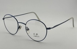 Authentic Vintage C.P Company 033 Round Eyewear 90’s Frame Blue Beautifu... - £142.05 GBP