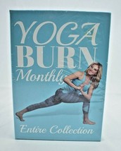 Yoga Burn Monthly Entire Collection 6 DVD Set Vinyasa Ashtanga Restorative - £67.83 GBP