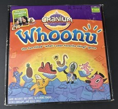 Cranium Whoonu Game What's Your Favorite Thing? 2005 Version 100% Complete - $28.04