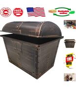 Colorful Plastic Treasure Chest with Hinged Lid - Perfect for Pirate Par... - $1,069.04 MXN