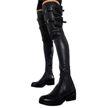  fashion women boots big size 46 brand design female motorcycle boots zip sexy over the thumb200