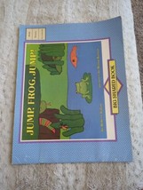 Vintage Children&#39;s Shared Big Book Jump Frog Jump Robert Kalan 1990 Byron Barton - £17.75 GBP