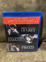 Fifty Shades of Grey Darker Freed Movie Collection (Bluray, 2018) Dakota Johnson - £7.97 GBP