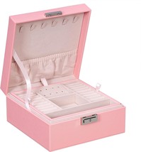 Jewelry Box for Girls Women Jewelry Organizer Box Valentines Day Gifts for Women - £32.66 GBP