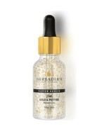 Herbaderm 24K Gold &amp; Peptide Super Serum 30ml / 1oz Anti Aging Collagen ... - $622.02 MXN