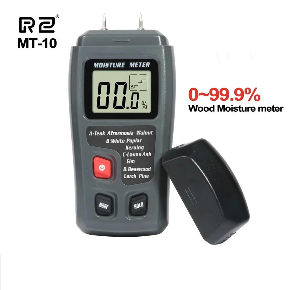 RZ  Moisture Meter Hygrometer Timber Damp Tree Density Digital  Humidity Tester - £285.03 GBP