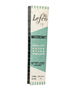 Lefco Carlisle Size 12 Nylon Snelled Hooks Vintage Original Partial Package - $12.17 CAD