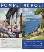 Ischia Capri Sorrento Vesuvio Pompei Castellammare Amalfi Napoli Italy B... - £29.63 GBP