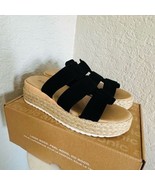 Dr. Scholl&#39;s Electric Platform Wedge Sandal, Cushioned, Black/Tan, Size ... - $82.71 CAD
