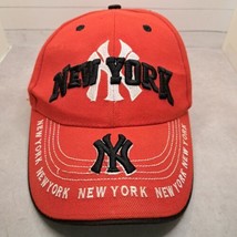 New York Yankees Embroidered Adjustable Strapback Cap Hat - £7.68 GBP