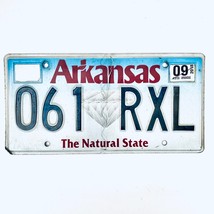 2018 United States Arkansas Natural State Passenger License Plate 061 RXL - $16.82