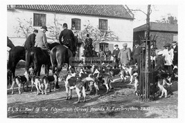 pt1843 - Meet of Fitzwilliam Hounds at Everton 1911 ,Yorkshire - print 6x4 - £2.23 GBP