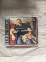 What This Country Needs by Aaron Tippin (CD, Oct-1998, Hollywood) - £3.17 GBP