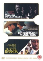 Million Dollar Baby/Brokeback Mountain/Hotel Rwanda DVD (2006) Heath Ledger, Pre - £14.94 GBP