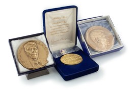 Lot of 3 Presidential Reagan Medals w/ Boxes - $124.74
