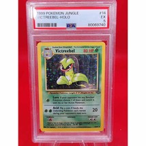 1999 PSA 5 Pokémon Jungle Victreebel Holo 14/64 Card NM-MT - £18.99 GBP