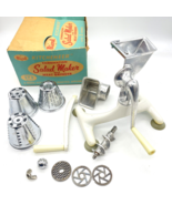 KITCHENEER from RIVAL #373 Meat Grinder &amp; Salad Maker Clean Complete All... - $32.99