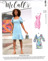 McCall&#39;s M8179 Misses 6 to 14 Princess Seam Dress UNCUT Sewing Pattern - £12.39 GBP