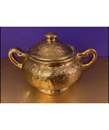 Holly Ross China 22K Gold Gilded Sugar Bowl [Item 312] - $20.57