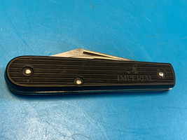 Old Vtg Collectible Imperial Ireland Stainless NRA 2 Blade Folding Pocket Knife - £23.88 GBP