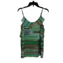 CAbi Women Tank Top Flutter Spaghetti Cami Strap Ruffle V-Neck Lined Sz.... - $17.86