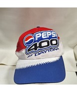 Vintage Daytona Pepsi 400 NASCAR Racing Hat Cap 2000 Strapback Red - €17,10 EUR