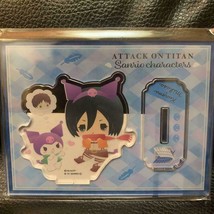 Attack On Titan Sanrio Levi Collaboration Acrylic Stand Mikasa x Kuromi - £102.81 GBP