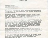 Congressman Steve Bartlett 1988 Signed Letter Third District of Texas - $17.82
