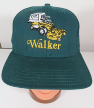 Walker Lawn Mower Hat Green Baseball Cap Walker Wear - Made in USA - EUC... - £13.29 GBP