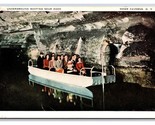 Underground Boating Howe Caverns New York NY WB Postcard O15 - $2.92