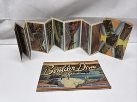 Postcard Book 1943 California Highways &amp; Boulder Dam Visitors Booklet Am... - £17.44 GBP
