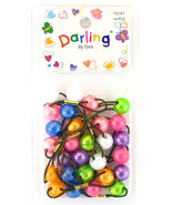 DARLING BY TARA TWINBEAD 14 MM METAL HAIR ELASTICS - 14 PCS. (75167) - $146.07 MXN