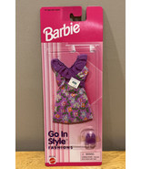 Barbie Go In Style Fashions # 68014-94 Purple Dress &amp; Shoes New In Package - $15.83