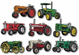 Classic Tractor Magnet Set of 8 by Classic Magnets, Collectible Souvenir... - £23.39 GBP