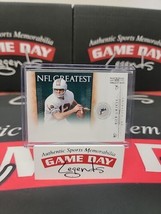 2010 Bob Griese National Treasures Nfl Greatest /99 - £7.04 GBP
