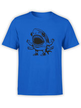 FANTUCCI Unisex Cool T-Shirts | Shark Roar T-Shirt | 100% Cotton - £18.08 GBP+