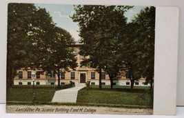 Lancaster Pa Science F. and M. College udb Postcard E3 - $3.95