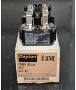 Dayton 3X749E Open Power Relay: Surface Mounted, 24V DC, 8 Pins/Terminal... - $769.77 MXN