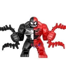 Single Sale Big Size Symbiote Venom And Carnage Marvel Spider-Man Minifigures - £5.46 GBP