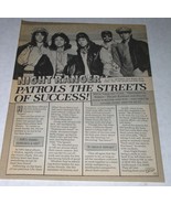 Night Ranger BOP Magazine Photo Article Vintage 1985 - $18.99