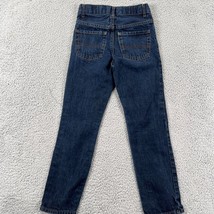 Place Boys Blue Medium Wash 5 Pocket Design Denim Straight Jeans Size 8 ... - $19.79