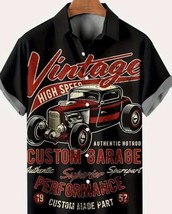 Brand New 50’s Style Hot rod Shirt- 4x Very Cool - $39.59